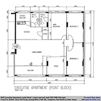 行政公寓平面图(146平方米)