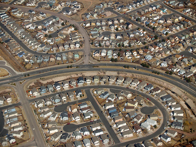 美国郊区住宅